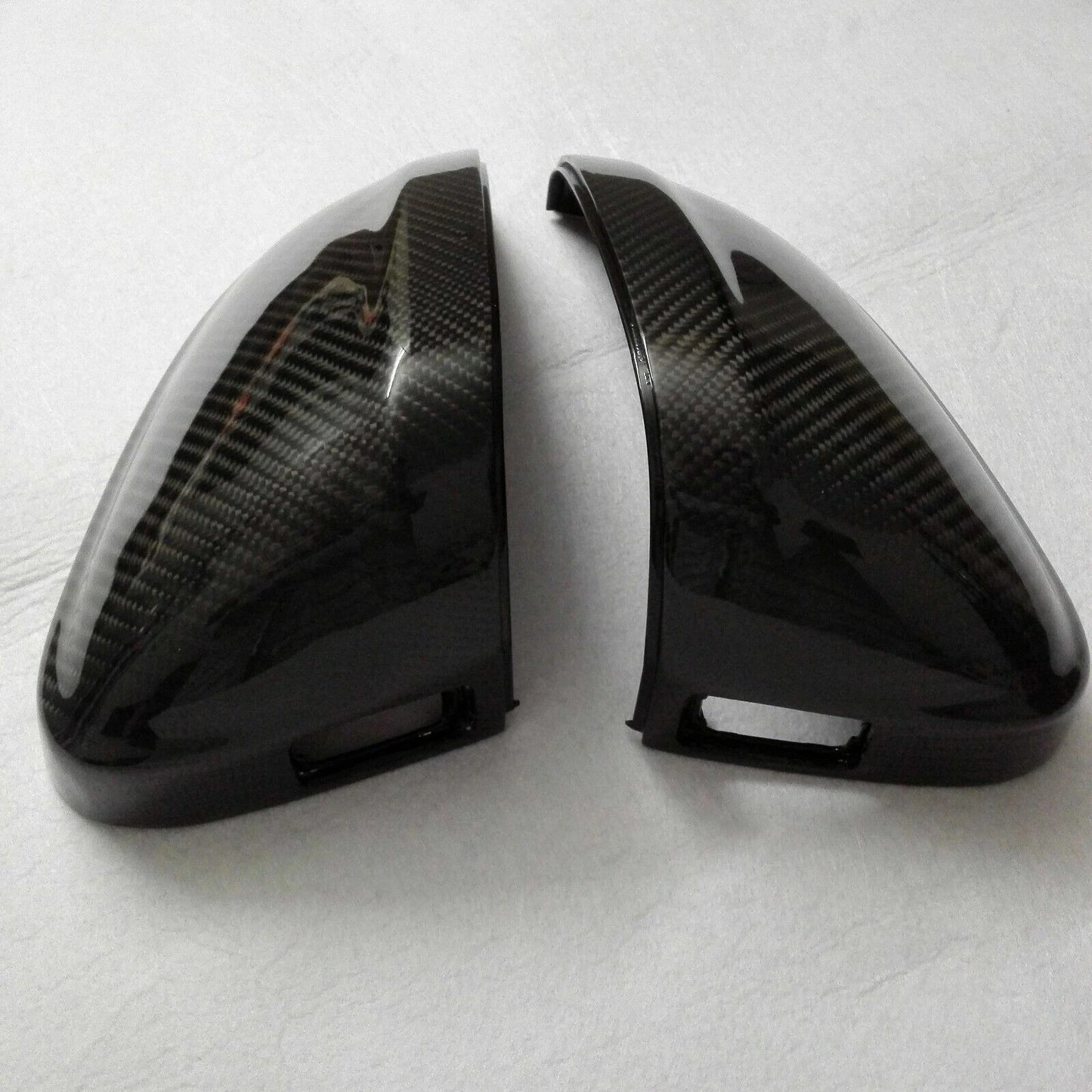 Carbon Fiber Mirror Covers for Audi RS4 S4 A4 B9 (2017-2023)