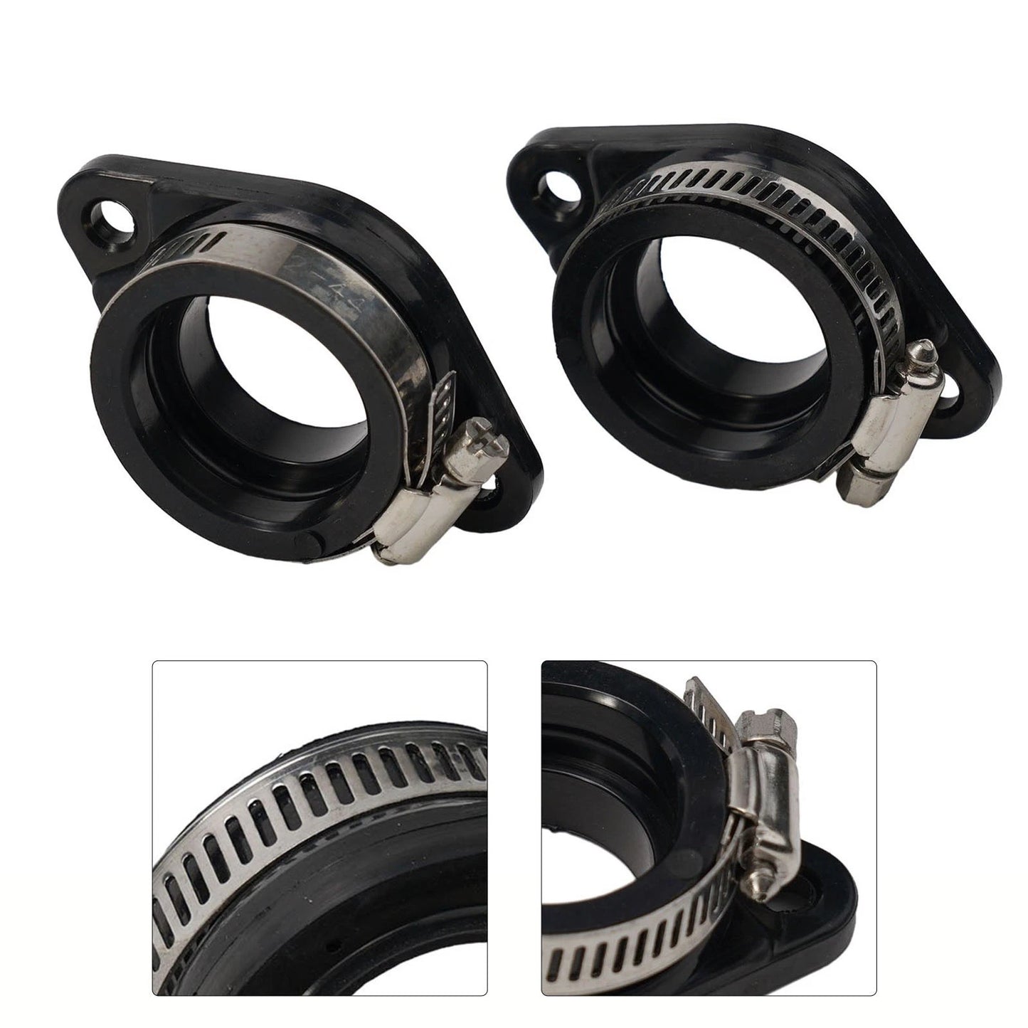Rubber Flange Adapter Boot 28mm–30mm Carburetor Manifold Intake