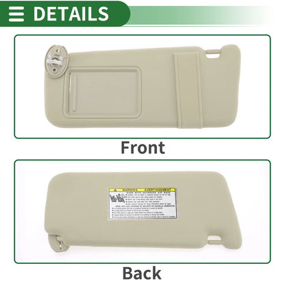 Car Sun Visor for Toyota Venza with Mirror (2009-2015)