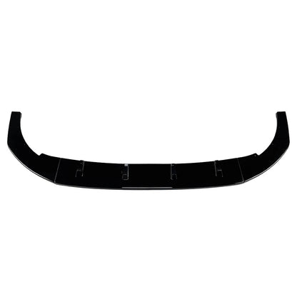 Black Front Bumper Lip Spoiler for Volkswagen Golf 8 CS R (2020-2024)