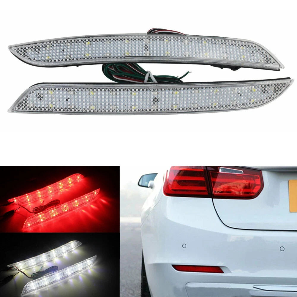 LED Rear Bumper Reflector Brake Light for BMW F32 F33 4-Series (2012–2016)