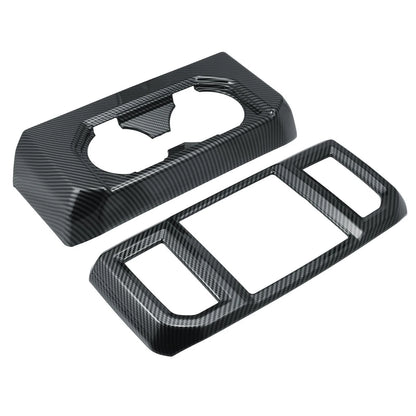 2 x Car Rear Cup Holder Covers for Ford F-150 (2015-2019)