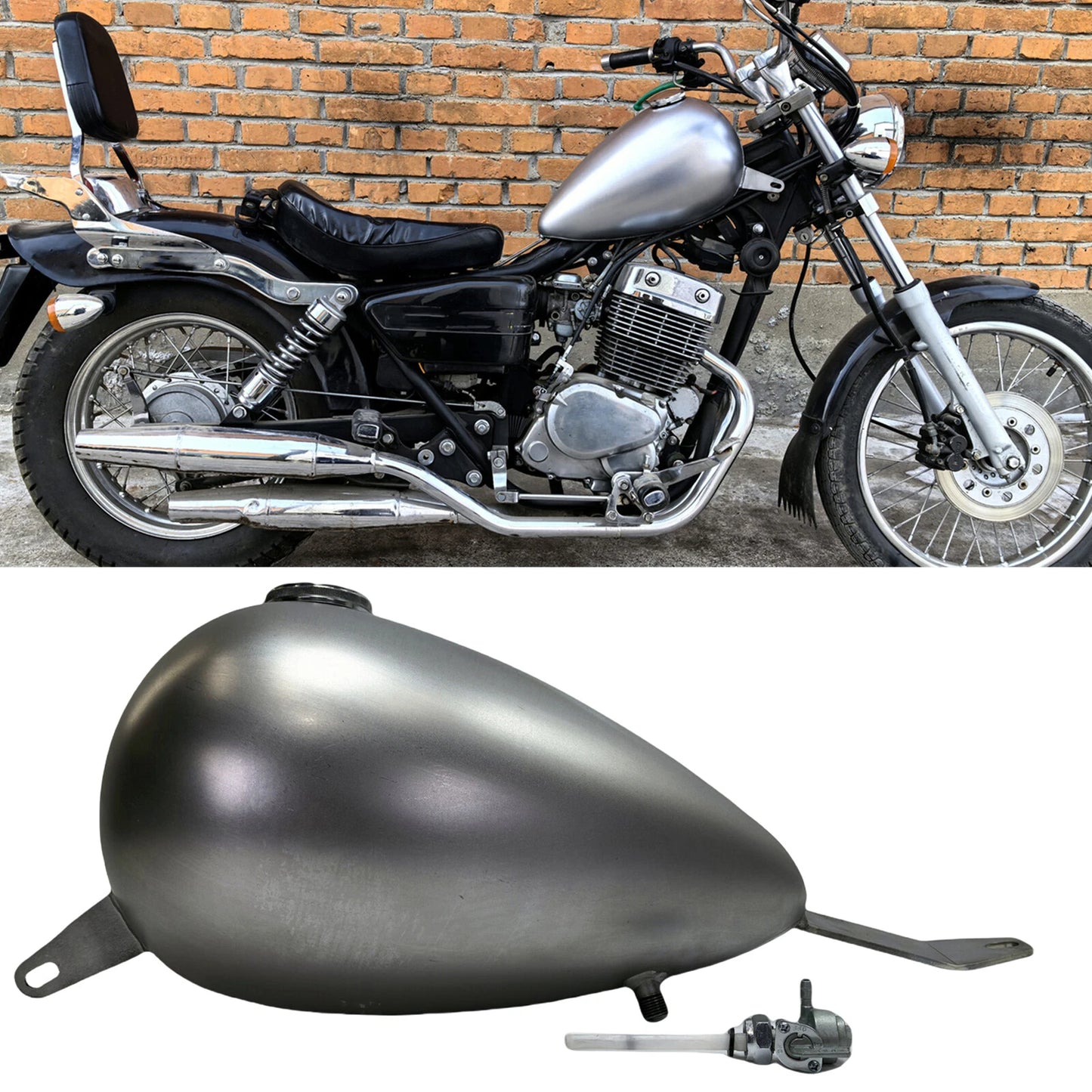 Fuel Tank 8L with Cap for Honda Rebel CA250 (2000-2001)