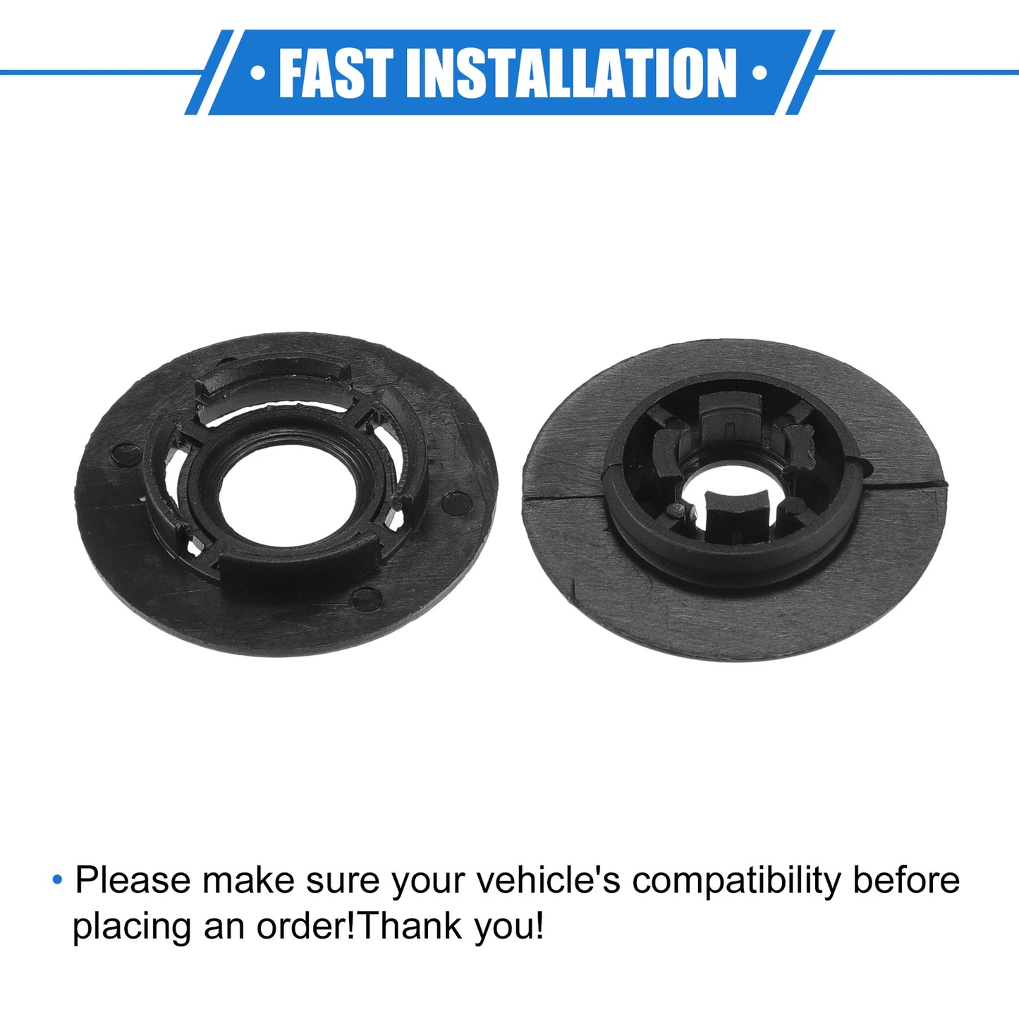 4 x Plastic Floor Mat Fixing Clips for Toyota