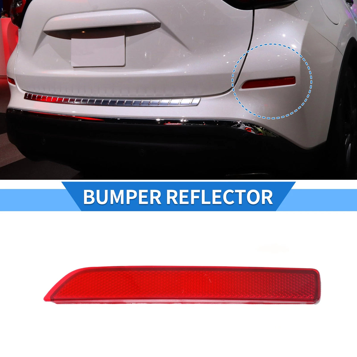 Rear Right Bumper Reflector for Nissan Murano (2016-2023) Red