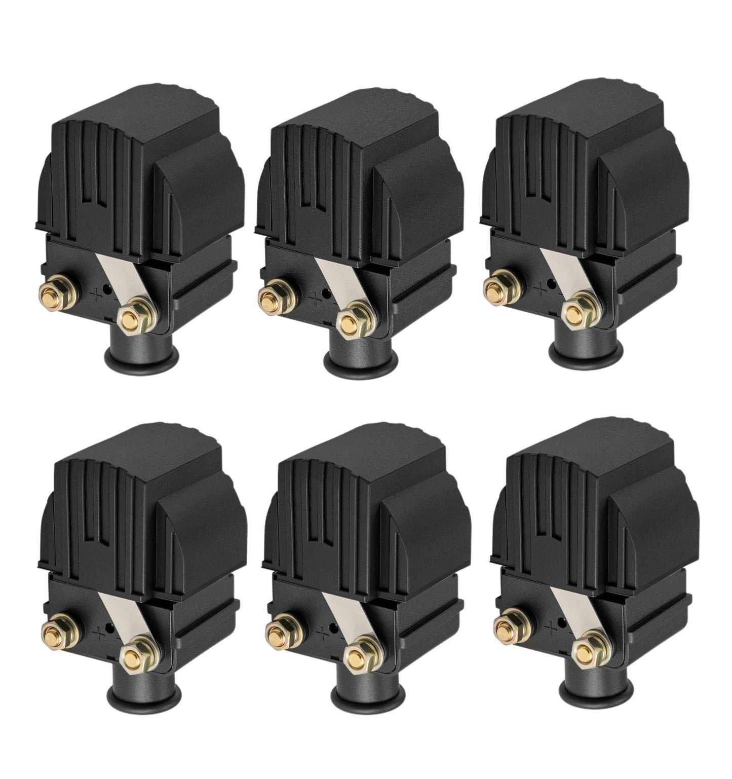 Ignition Coils 6-Pack for Mercury Outboard 25Hp Engine (1980–2006)
