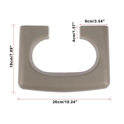 Center Console Cup Holder Pad for Ford F150 2009-2014 (Beige)