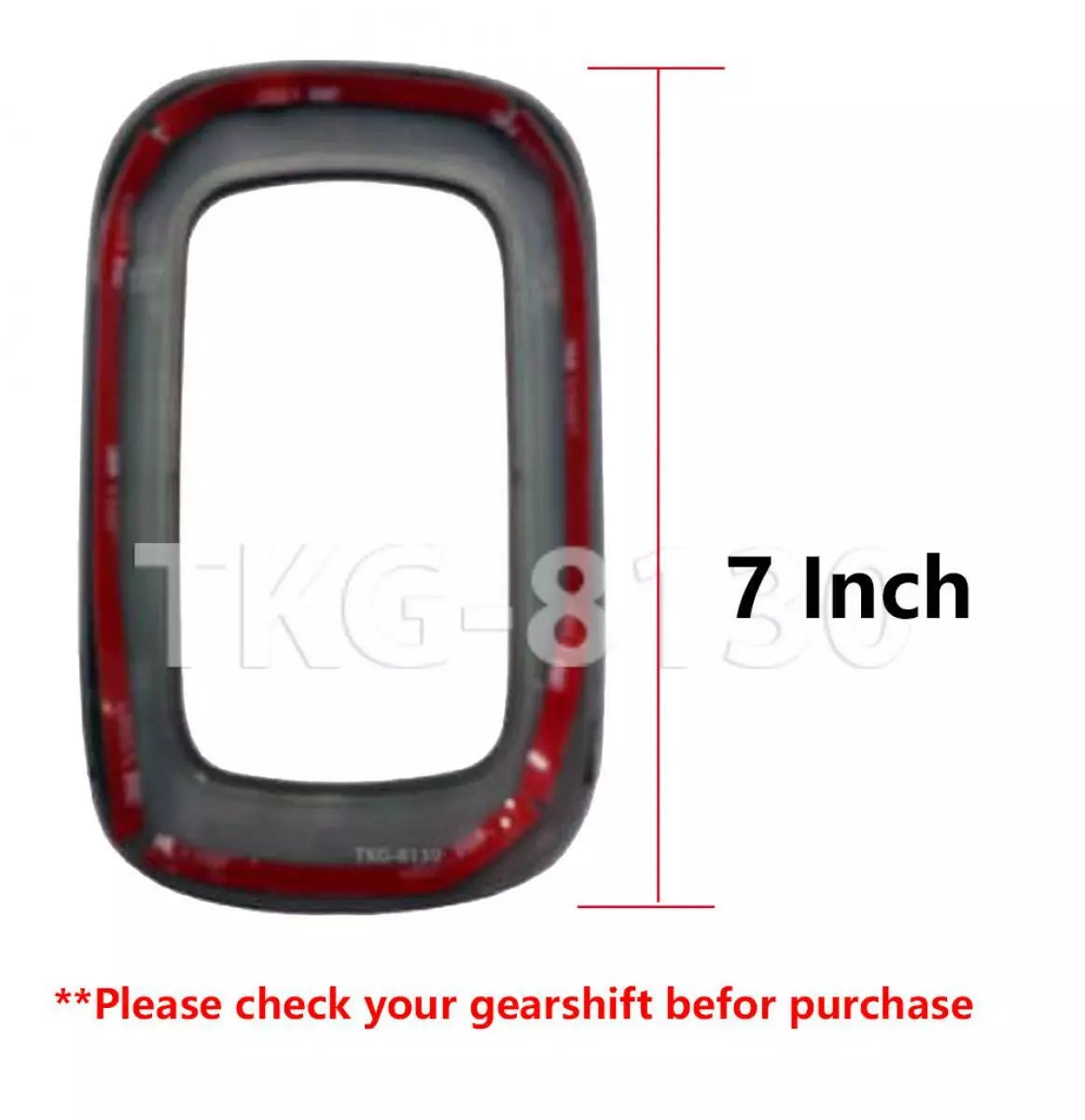 Carbon Gearshift Cover Trim for Toyota Hilux SR5 (2012-2014)