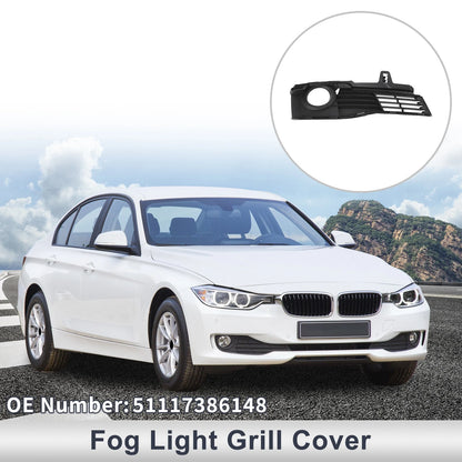1 Pc Front Right Fog Light Grill for BMW 3 Series (2015-2019)