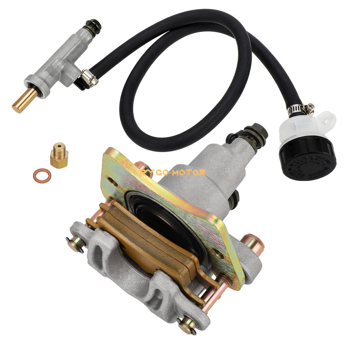 Rear Brake Caliper & Master Cylinder for Polaris Scrambler 500 (2005–2009)