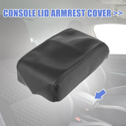 Center Console Lid Armrest Cover for Nissan Maxima (2009-2014) Black