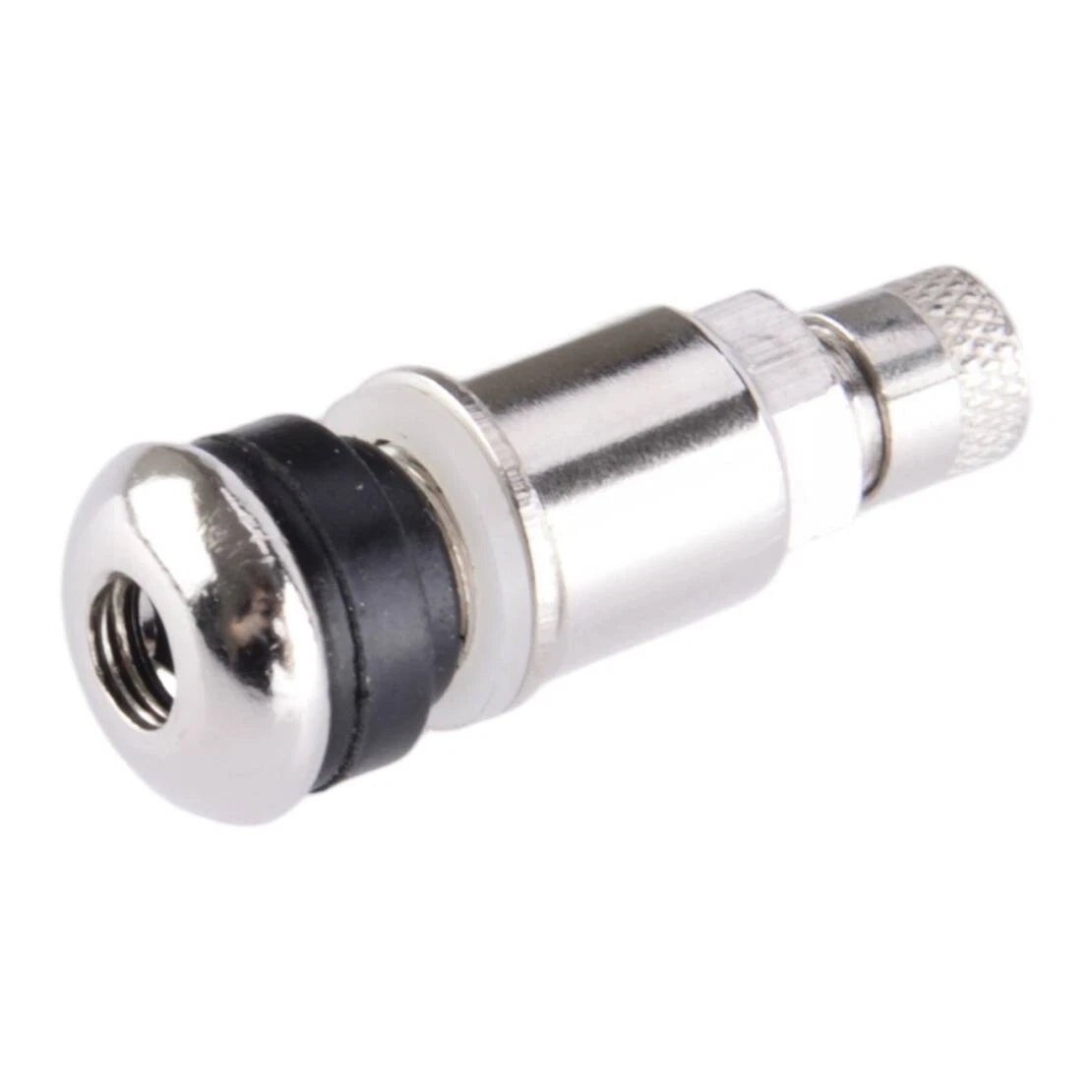 4pcs Stainless Steel Tire Valve Stems with Dust Caps for Car & Truck