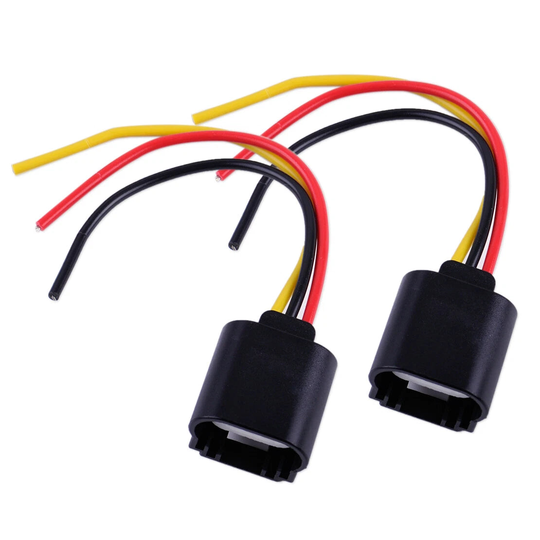 9008/H13 Ceramic Headlight Extension Socket Wire Connector for Car