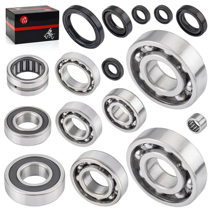Crankshaft Transmission Bearings with Seals Kit for Yamaha WR400F (1998–2000)