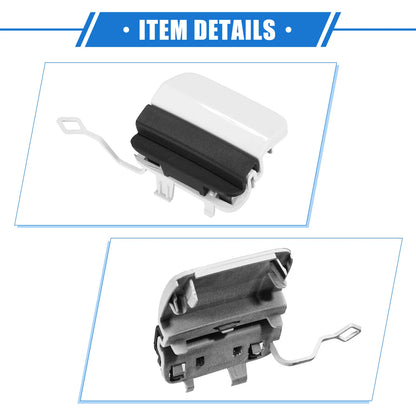 Rear Bumper Tow Hook Cap for Mercedes-Benz C300 Sport (2019-2021) White