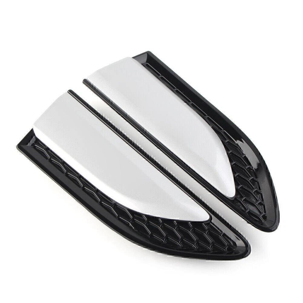 Silver Fender Vent Grille Louvers for Land Rover Discovery Sport (2015-2021)
