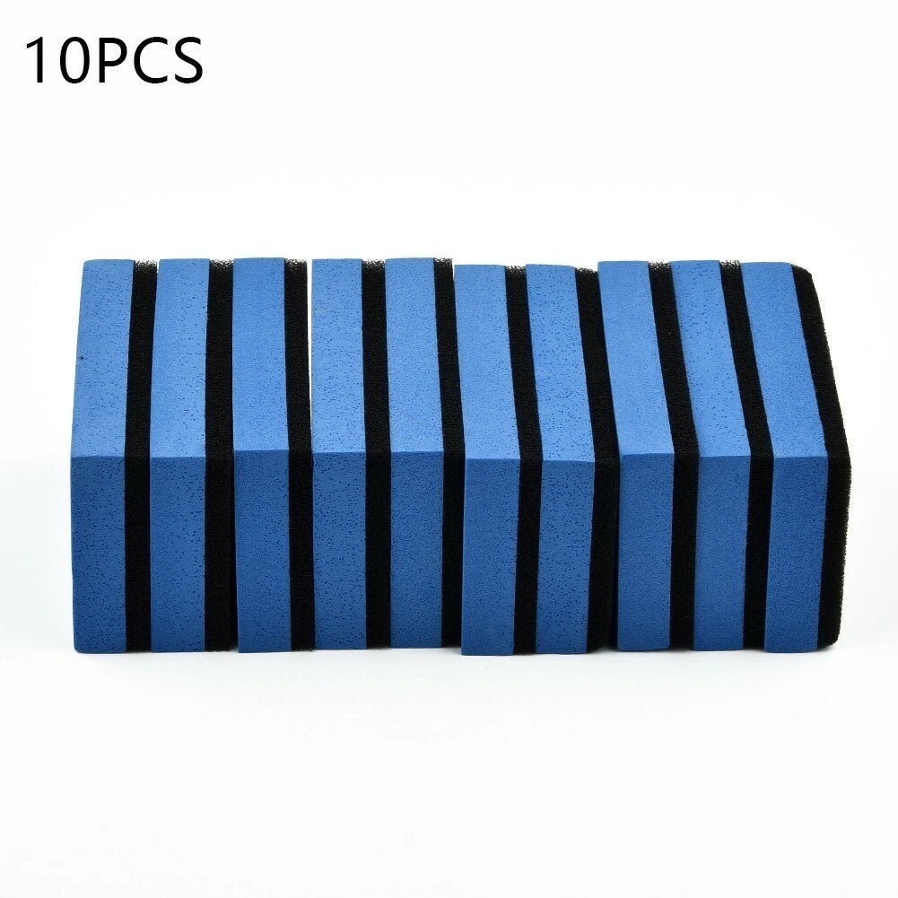 10Pcs Auto Ceramic Coating Sponge Glass Wax Coat Applicator Polishing for Cars