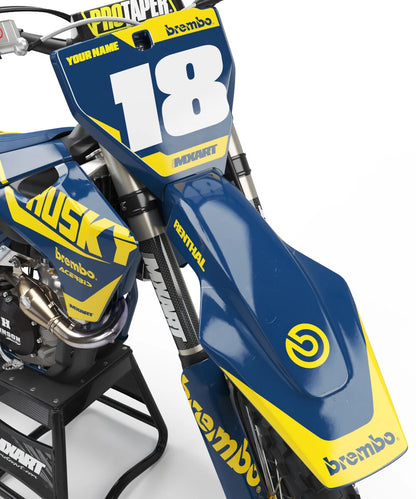 Graphics Kit HAMMER Decals for Husqvarna TC 50 (2017-2021)