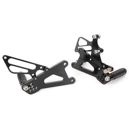 Rearset Footpegs for T595 509 955i 1050 Speed Triple (2006-2012) Black