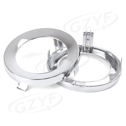 Front Fog Light Lamp Cover Trim Ring for Subaru Forester (2009-2013) Chrome