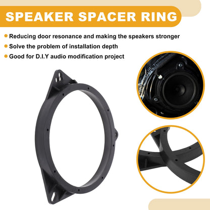 Speaker Spacer Ring Adapter for Nissan Qashqai (2)