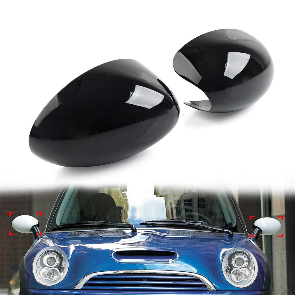 Rearview Mirror Cover Cap for BMW Mini Cooper R50 R51 R52 R53 (2000-2008)