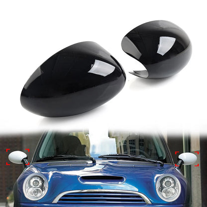 Rearview Mirror Cover Cap for BMW Mini Cooper R50 R51 R52 R53 (2000-2008)