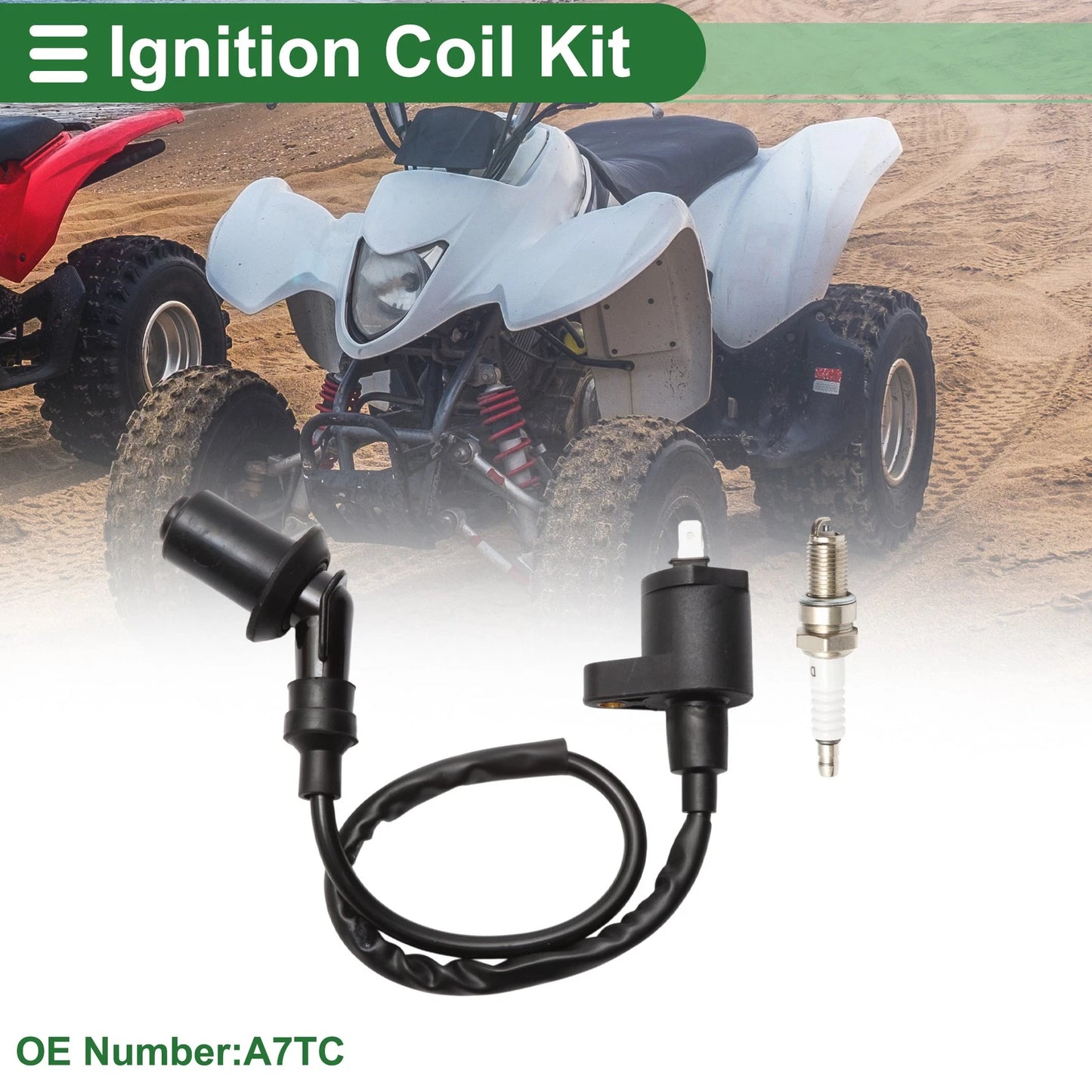 Ignition Coil Set for Honda CRF50F (2004-2013)
