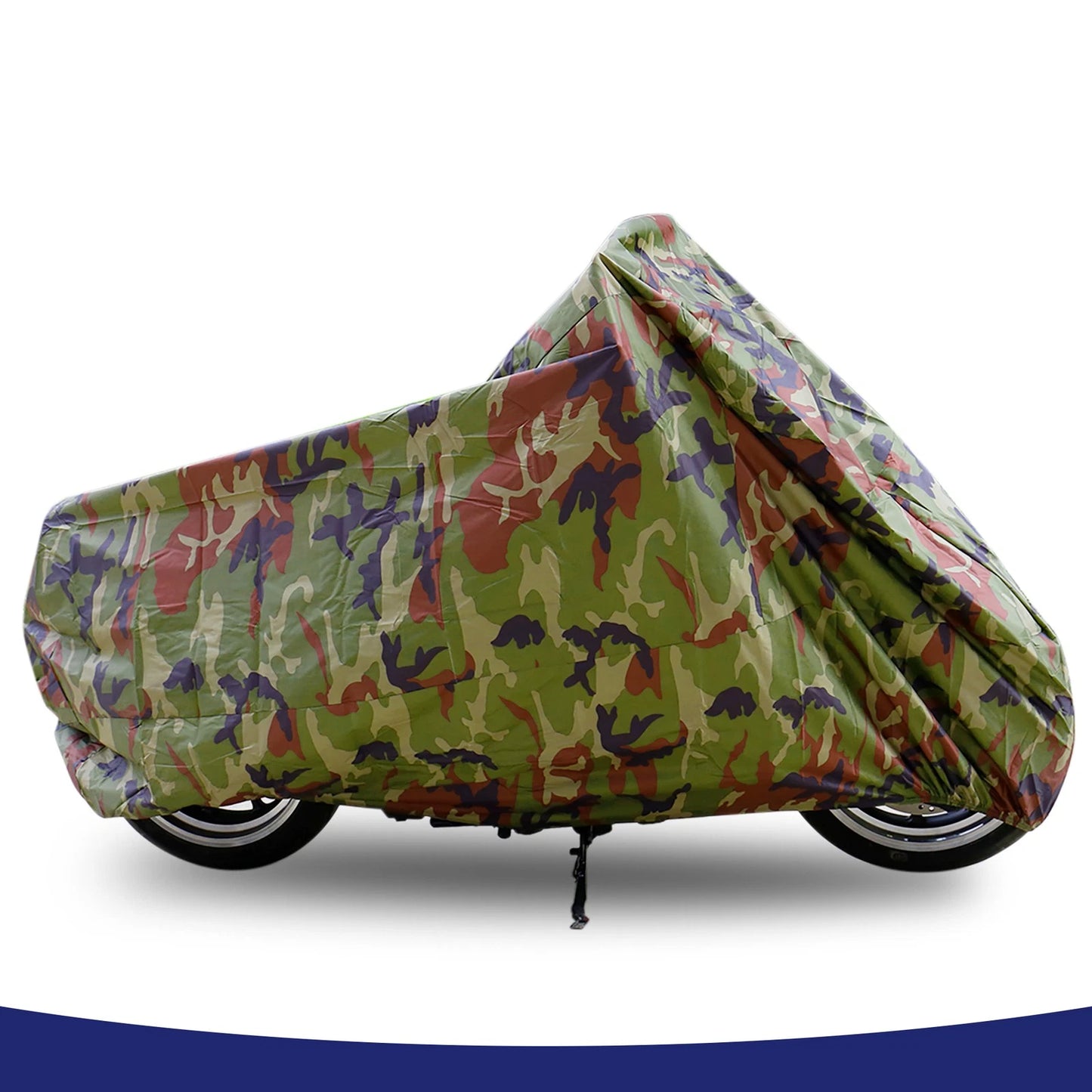 1 x Motorcycle Cover Camouflage Outdoor Waterproof UV Protector Universal