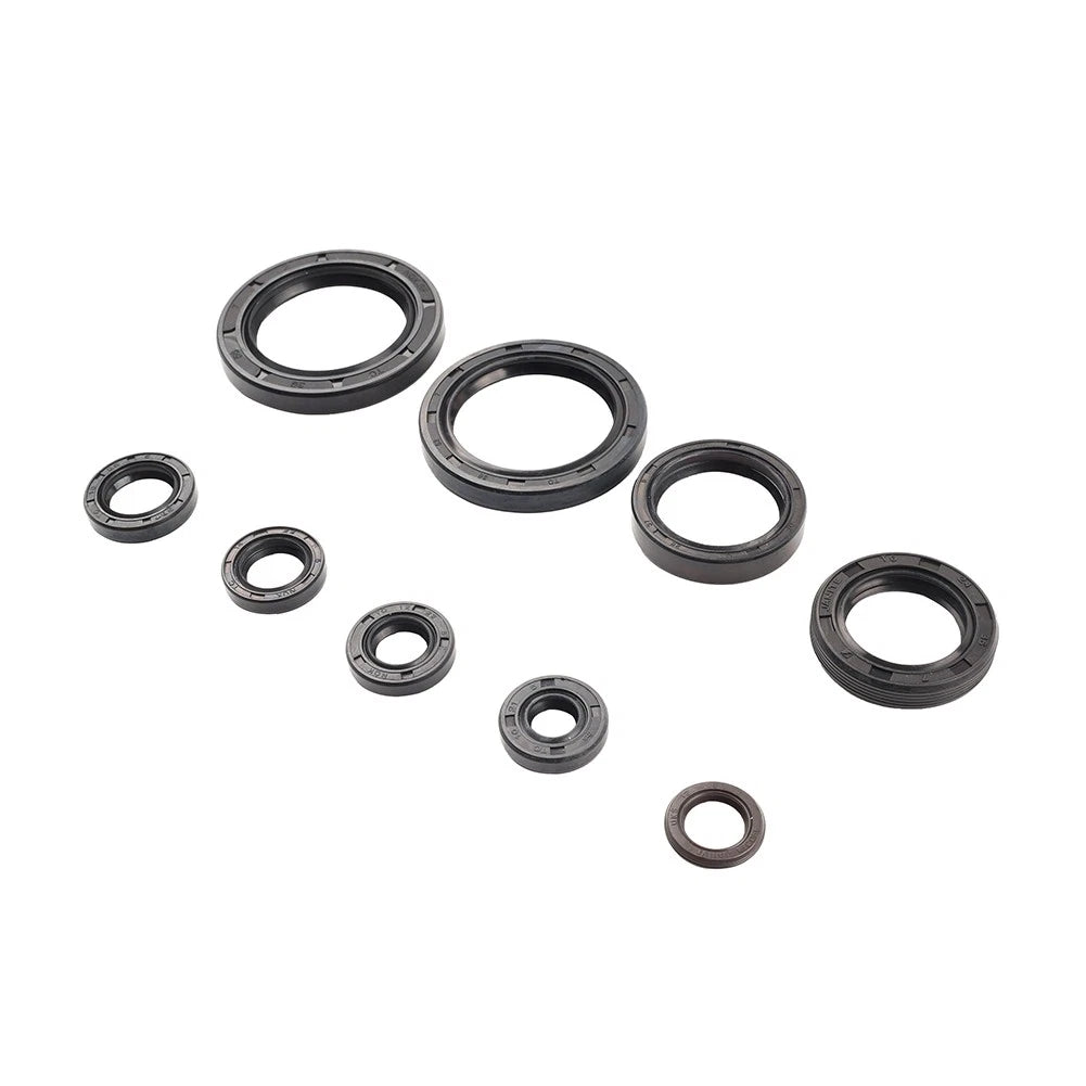 Complete Engine Oil Seal Kit 9pcs for Honda CRF250R (2010-2017)