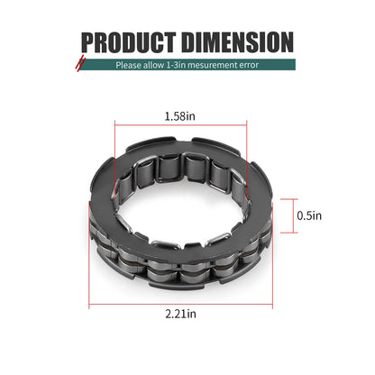 Clutch Hub One Way Bearing for Yamaha Wolverine/Grizzly 350/450
