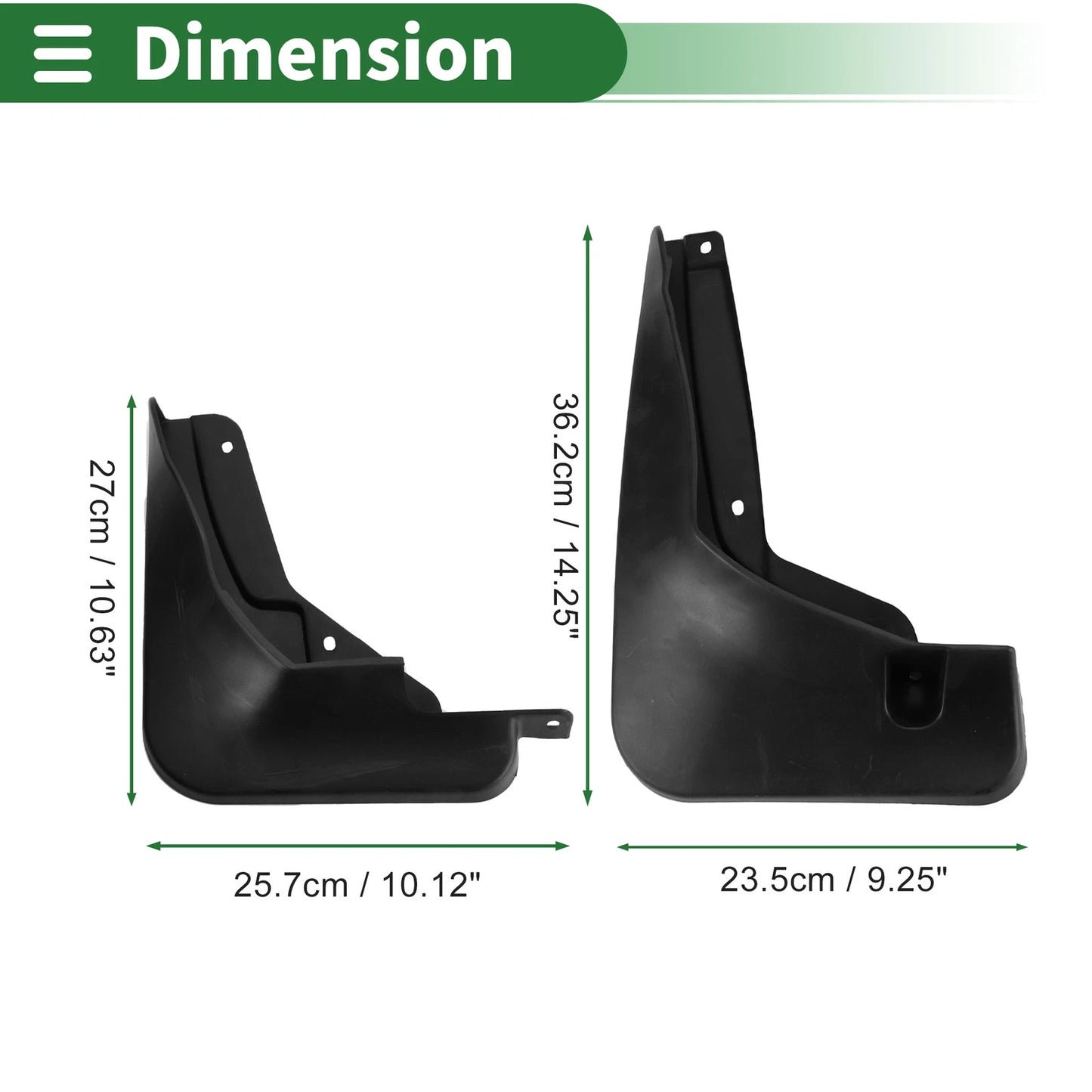 Mud Flaps Splash Guards for Buick Electra E4 (2023–2024)