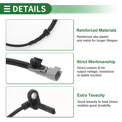 ABS Wheel Speed Sensor for Chevrolet Sonic Rear Left