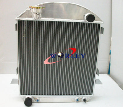 3 Row Radiator for Ford Model T Chev Bucket Grill Shells (1924-1927)