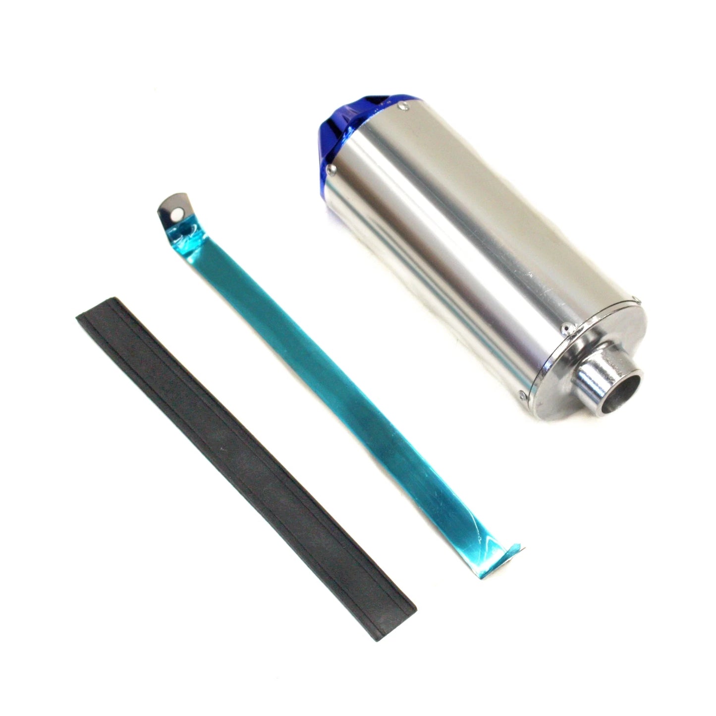 28mm Blue Exhaust Muffler Clamp for 90-140cc Pit Pro Quad Dirt Bike ATV