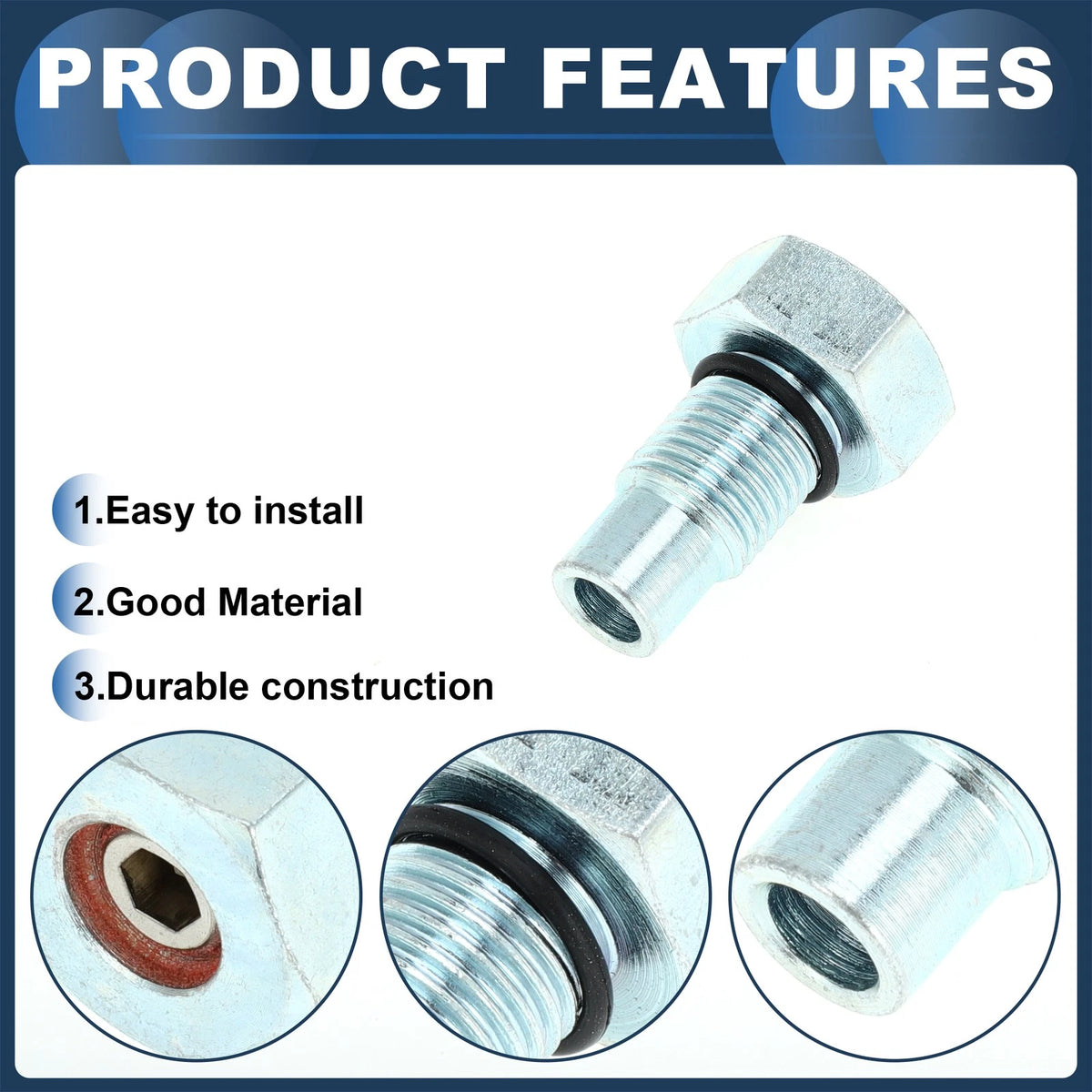 Oil Drain Plug for Ford Explorer Sport Trac Limited (2007-2010) 1 x Piece