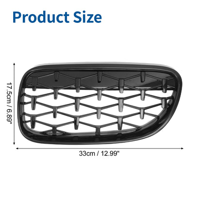 Front Hood Bumper Grille for BMW 335is 335i 328i xDrive (2011-2013) 1 Pair