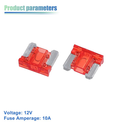 5 x Car Fuse Tap Circuit Adapters with 10A Mini Blade Fuses for Vehicles