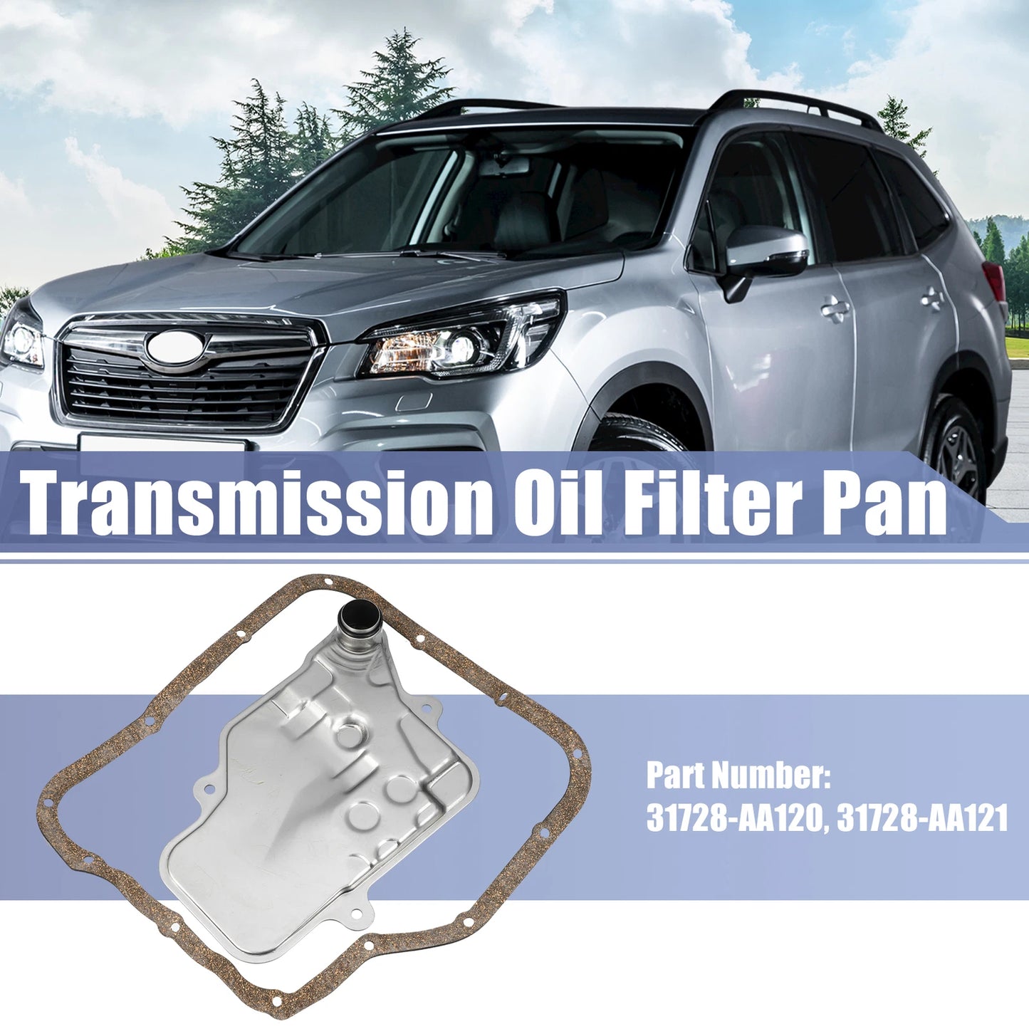 Transmission Filter Oil Pan Gasket for Subaru Forester (2003-2008)
