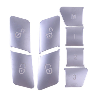 Door Lock Memory Switch Button Cover Trims for Benz GLE GL GLS ML (2016-2023)