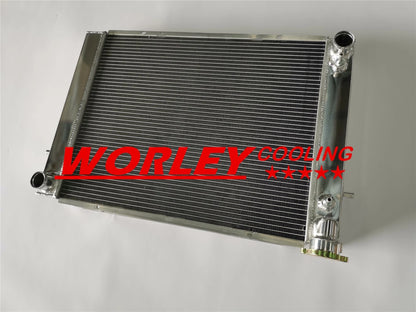 44mm Radiator & Shroud + Red Hose for Commodore VL VN VG VP VQ VR VS (1986-2000)