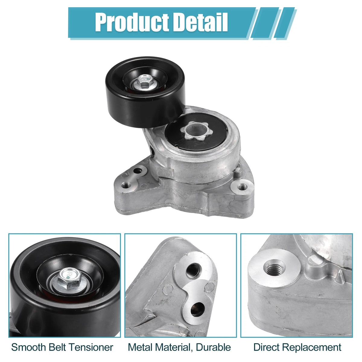 Belt Tensioner Pulley Assembly for Honda Accord CRV Civic TSX (2003-2011)