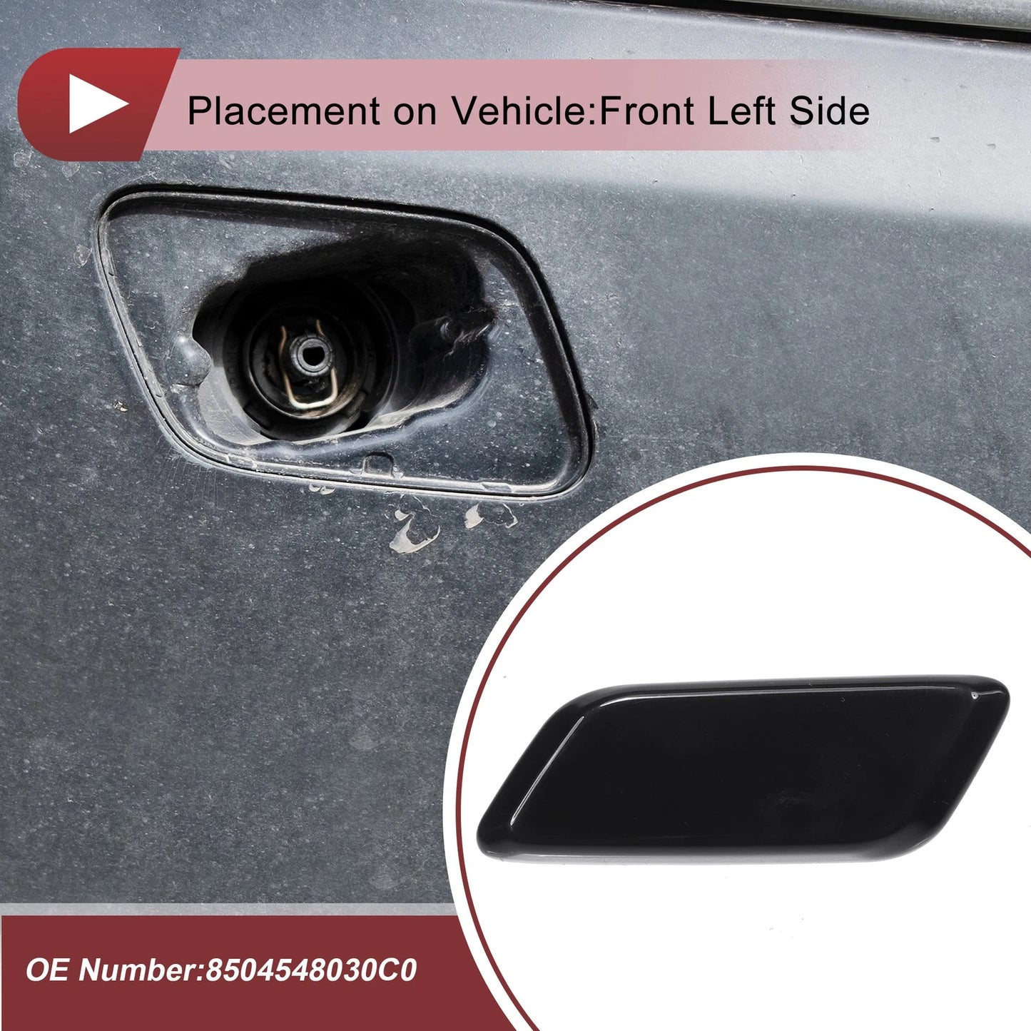 Front Left Washer Nozzle Cover for Lexus RX270 RX350 RX450H (2012-2013)
