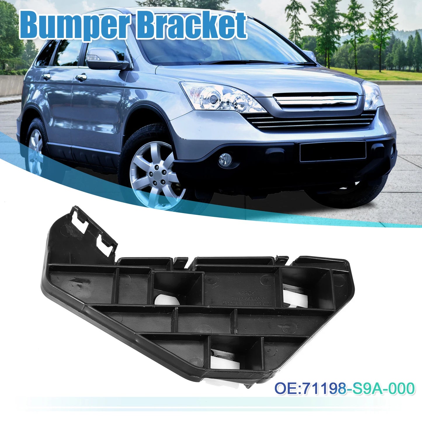 Left Side Front Bumper Bracket for Honda CR-V (2002-2006)