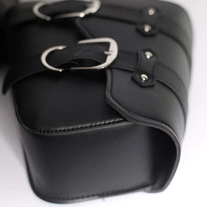 Waterproof PU Leather Motorcycle Side Saddle Bags for Motorcycles
