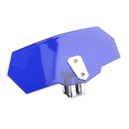 Universal Clip-On Blue Windshield Deflector for Cars (2010-2023)