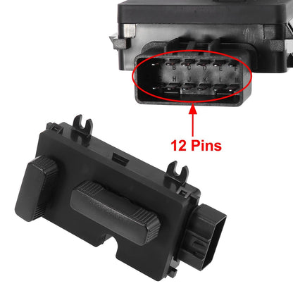 Front Left 8-Way Power Seat Switch for GMC & Cadillac