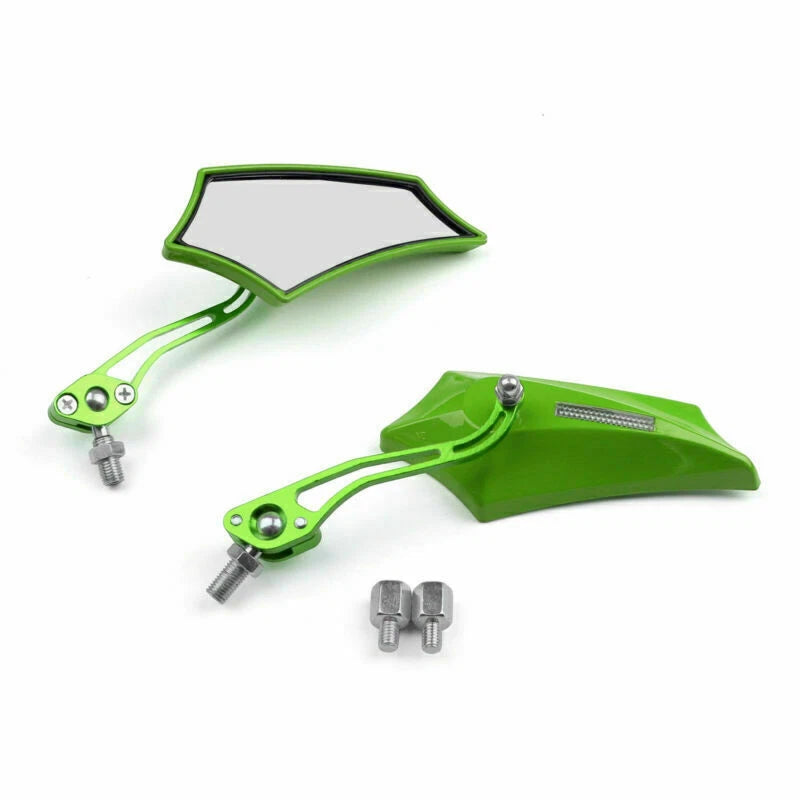 8mm 10mm Rear View Mirrors for Motorcycle Chopper Cruiser (2020-2023)