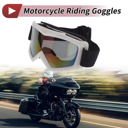 1Pc Motorcycle Riding Goggles for PC Cycling Sunglasses