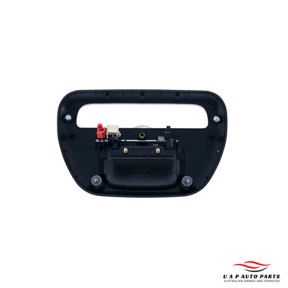 Smooth Black Tailgate Handle with Cover for Mitsubishi Triton ML MN (2006-2015)